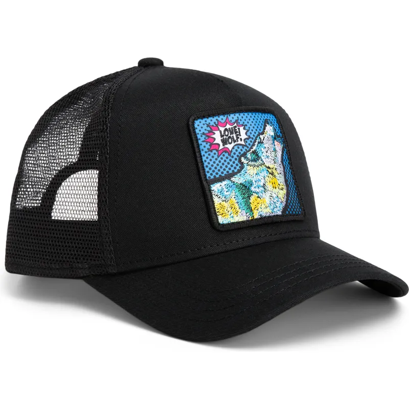 kepure-islenkta-juoda-snapback-lone-wolf-pop-art-2-the-farm-goorin-bros