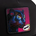 kepure-islenkta-juoda-snapback-panther-pop-art-2-the-farm-goorin-bros