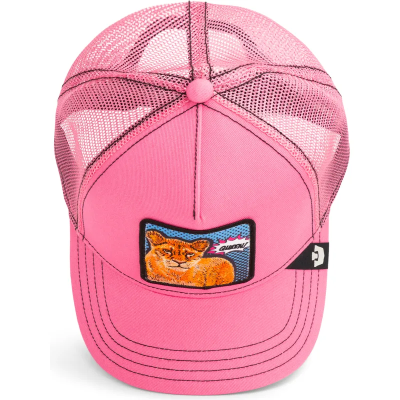 goorin-bros-lioness-queen-pop-art-2-the-farm-pink-trucker-hat
