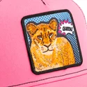 kepure-islenkta-vilkikas-rozine-snapback-leona-queen-pop-art-2-the-farm-the-farm-de-goorin-bros