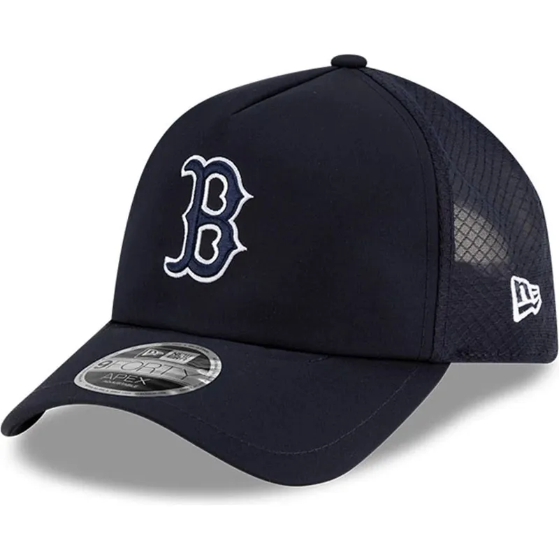 kepure-islenkta-tamsiai-melyna-snapback-9forty-apex-bp-boston-red-sox-mlb-new-era