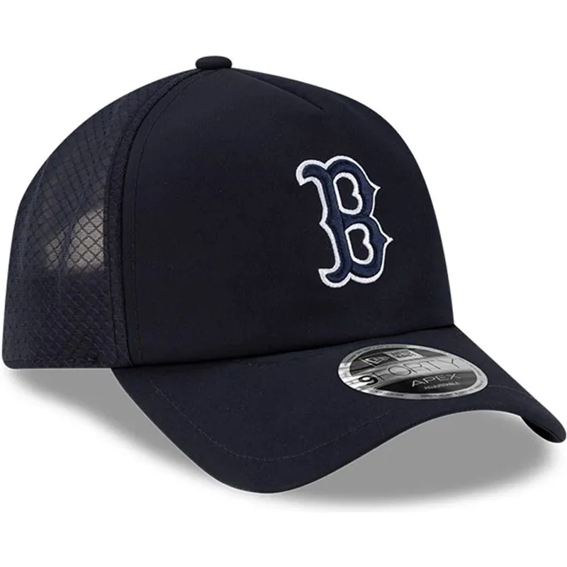 kepure-islenkta-tamsiai-melyna-snapback-9forty-apex-bp-boston-red-sox-mlb-new-era