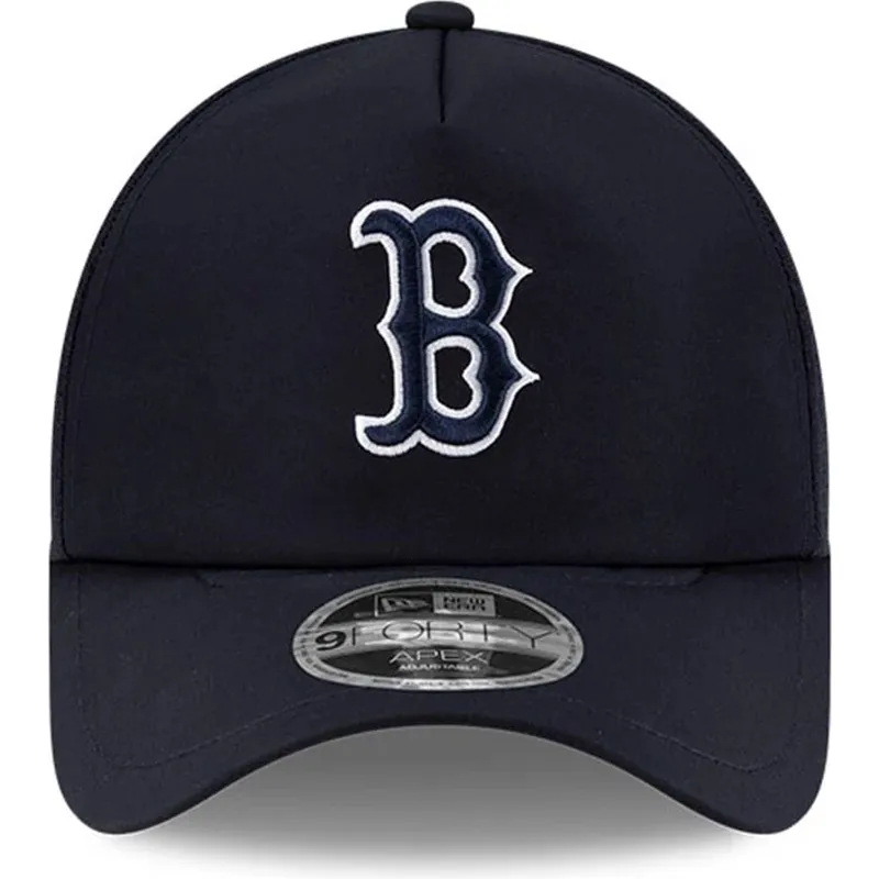 kepure-islenkta-tamsiai-melyna-snapback-9forty-apex-bp-boston-red-sox-mlb-new-era