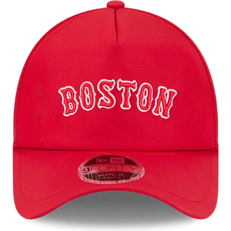 kepure-islenkta-vilkikas-raudona-snapback-9forty-apex-bp-letters-boston-red-sox-mlb-new-era
