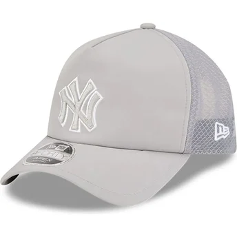 Gorra trucker gris 9FORTY APEX Batting Practice de New York Yankees MLB de New Era