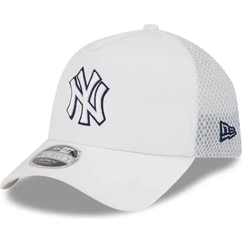 Cap išlenkta white snapback 9FORTY APEX Batting Practice New York Yankees MLB New Era