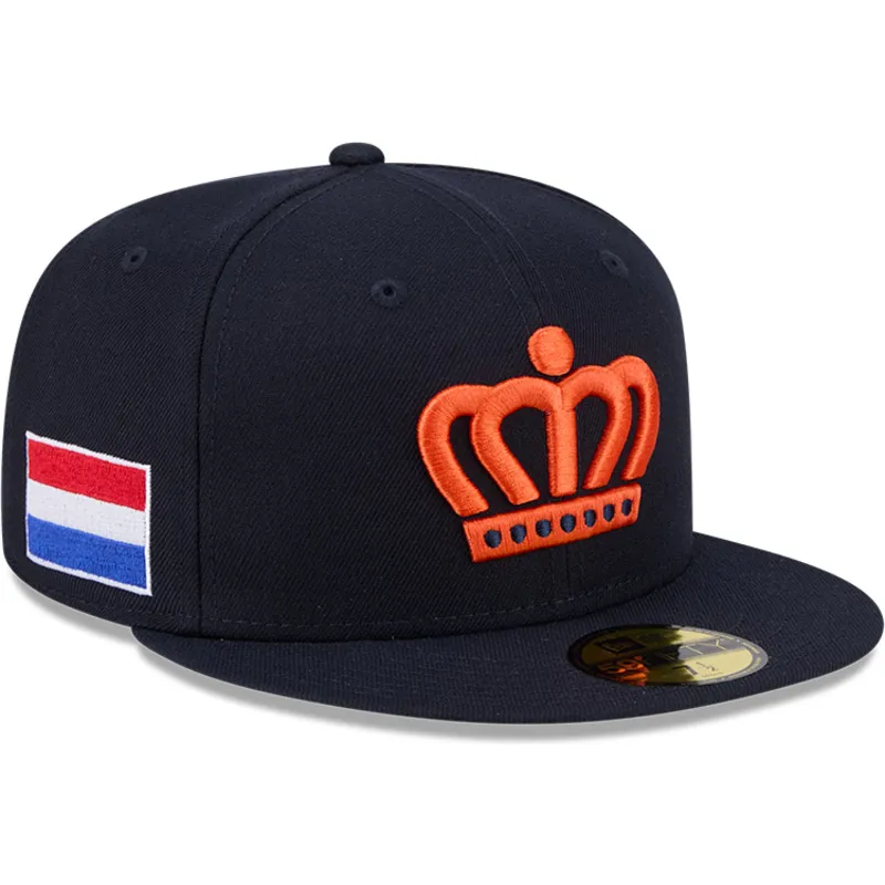 kepure-plokscia-tamsiai-melyna-priglundantis-59fifty-the-netherlands-2026-world-baseball-classic-world-baseball-classic-new-era