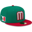 kepure-plokscia-zalia-priglundanti-59fifty-mexico-2026-world-baseball-classic-world-baseball-classic-new-era