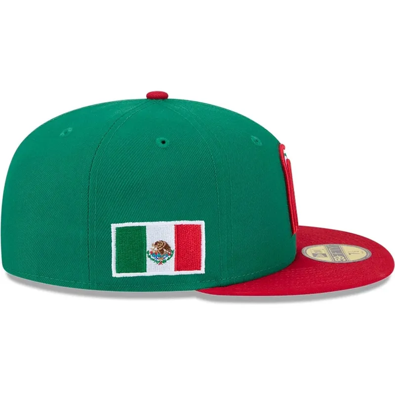 kepure-plokscia-zalia-priglundanti-59fifty-mexico-2026-world-baseball-classic-world-baseball-classic-new-era