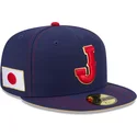 kepure-plokscia-tamsiai-melyna-priglundanti-59fifty-japan-2026-world-baseball-classic-world-baseball-classic-new-era