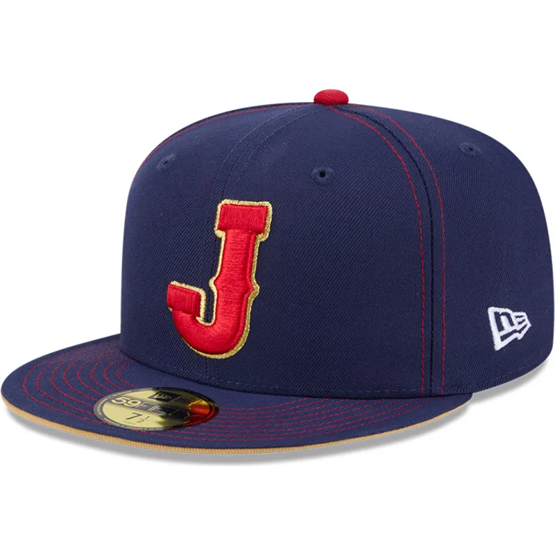 kepure-plokscia-tamsiai-melyna-priglundanti-59fifty-japan-2026-world-baseball-classic-world-baseball-classic-new-era