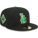 kepure-plokscia-juoda-priglundanti-59fifty-saint-patrick-s-day-los-angeles-dodgers-mlb-new-era