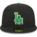 kepure-plokscia-juoda-priglundanti-59fifty-saint-patrick-s-day-los-angeles-dodgers-mlb-new-era