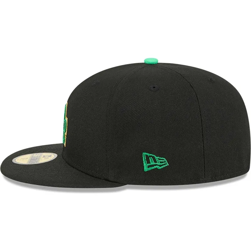 kepure-plokscia-juoda-priglundanti-59fifty-saint-patrick-s-day-los-angeles-dodgers-mlb-new-era