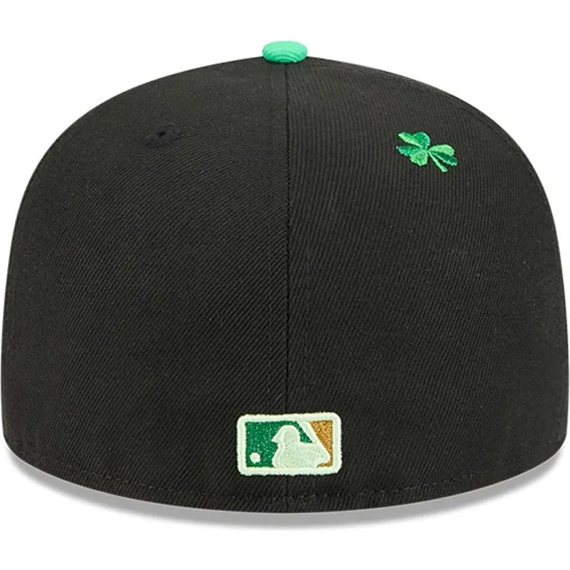 kepure-plokscia-juoda-priglundanti-59fifty-saint-patrick-s-day-los-angeles-dodgers-mlb-new-era