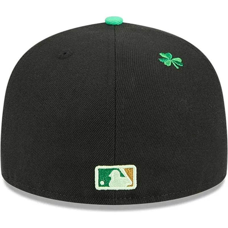 kepure-plokscia-juoda-priglundanti-59fifty-saint-patrick-s-day-los-angeles-dodgers-mlb-new-era