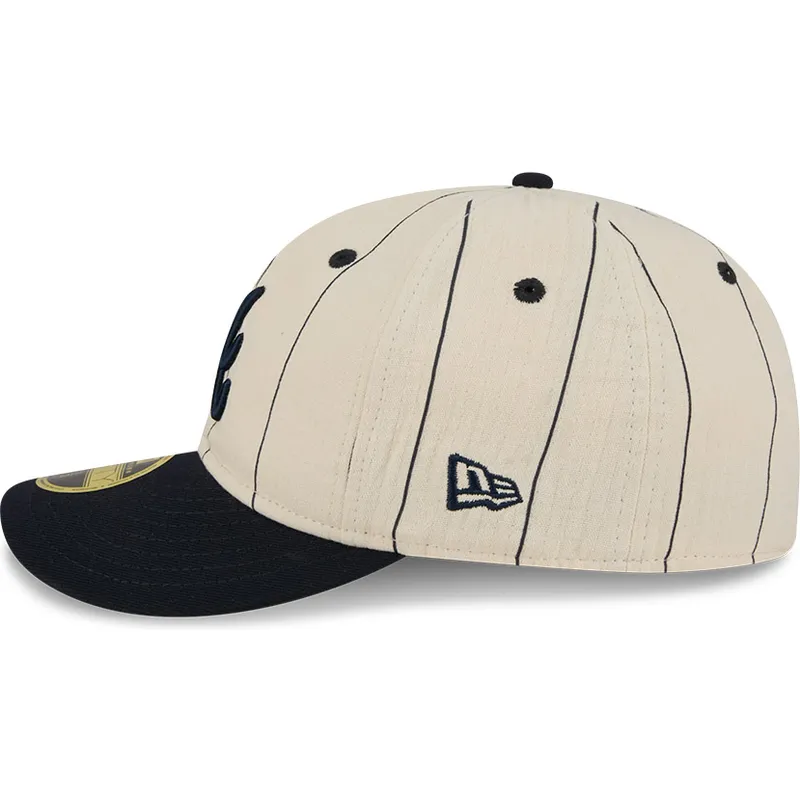 bezowa-dopasowana-czapka-z-zakrzywionym-daszkiem-59fifty-retro-crown-linen-atlanta-braves-mlb-new-era