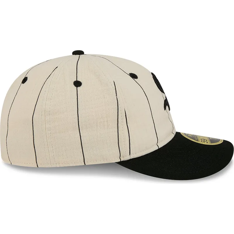 plaska-czapka-bezowa-dopasowana-59fifty-retro-crown-linen-chicago-white-sox-mlb-new-era