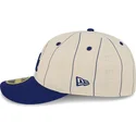 gorra-curva-beige-ajustada-59fifty-retro-crown-linen-de-los-angeles-dodgers-mlb-de-new-era