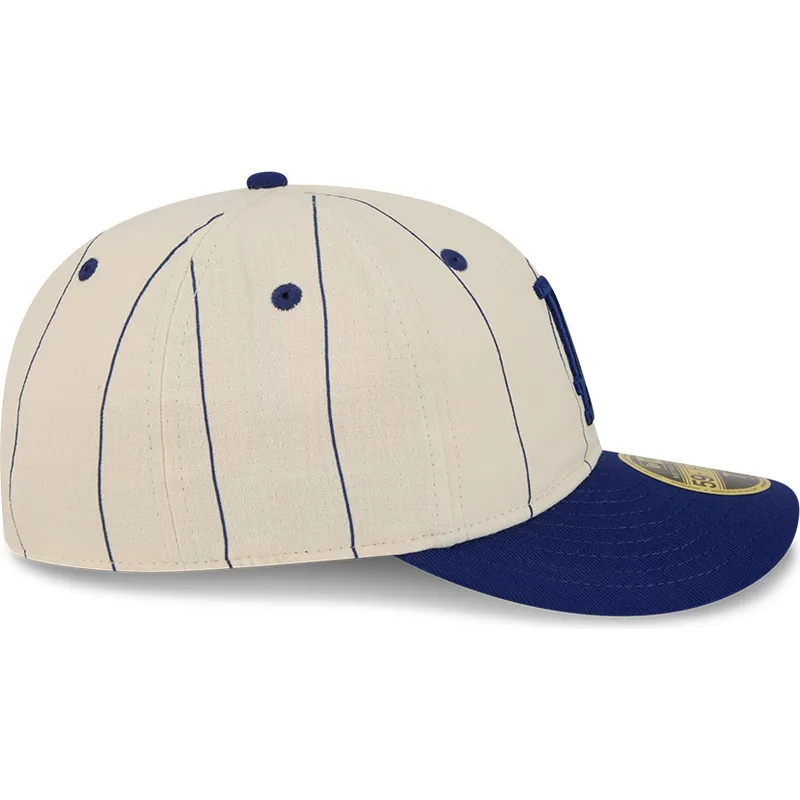 cap-islenkta-beige-ajustada-59fifty-retro-crown-linen-los-angeles-dodgers-mlb-new-era