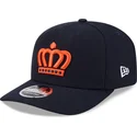kepure-islenkta-tamsiai-melyna-snapback-9seventy-stretch-snap-the-netherlands-2026-world-baseball-classic-world-baseball-classic