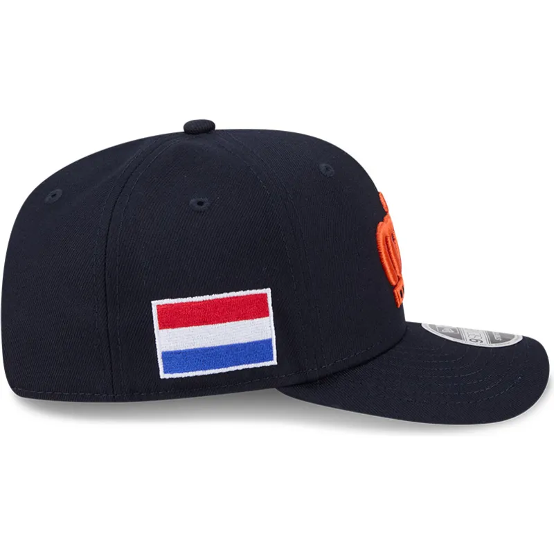 kepure-islenkta-tamsiai-melyna-snapback-9seventy-stretch-snap-the-netherlands-2026-world-baseball-classic-world-baseball-classic