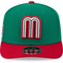 zielono-czerwona-czapka-z-zakrzywionym-daszkiem-snapback-9seventy-stretch-snap-mexico-2026-world-baseball-classic-new-era