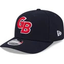 kepure-islenkta-tamsiai-melyna-snapback-9seventy-stretch-snap-great-britain-2026-world-baseball-classic-world-baseball-classic-n
