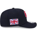 kepure-islenkta-tamsiai-melyna-snapback-9seventy-stretch-snap-great-britain-2026-world-baseball-classic-world-baseball-classic-n