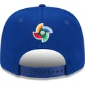 kepure-islenkta-melyna-snapback-9seventy-stretch-snap-italy-2026-world-baseball-classic-world-baseball-classic-new-era
