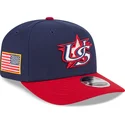 granatowo-czerwona-zakrzywiona-czapka-snapback-9seventy-stretch-snap-usa-2026-world-baseball-classic-new-era