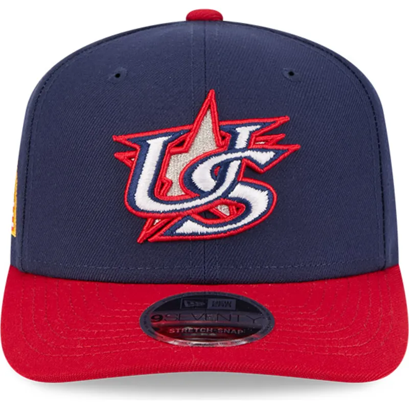 granatowo-czerwona-zakrzywiona-czapka-snapback-9seventy-stretch-snap-usa-2026-world-baseball-classic-new-era