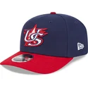 granatowo-czerwona-zakrzywiona-czapka-snapback-9seventy-stretch-snap-usa-2026-world-baseball-classic-new-era