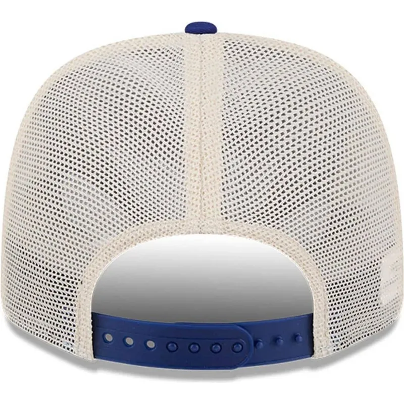 kepure-islenkta-vilkikas-melyna-snapback-9seventy-stretch-snap-patch-los-angeles-dodgers-mlb-new-era