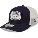 kepure-islenkta-tamsiai-melyna-snapback-9seventy-stretch-snap-patch-new-york-yankees-mlb-new-era