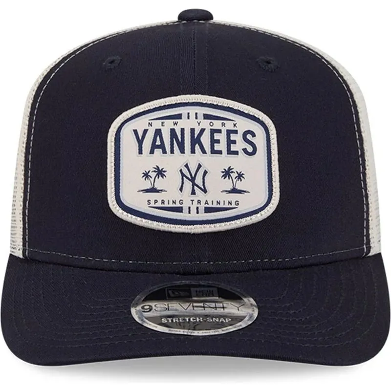kepure-islenkta-tamsiai-melyna-snapback-9seventy-stretch-snap-patch-new-york-yankees-mlb-new-era