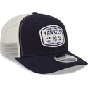 kepure-islenkta-tamsiai-melyna-snapback-9seventy-stretch-snap-patch-new-york-yankees-mlb-new-era
