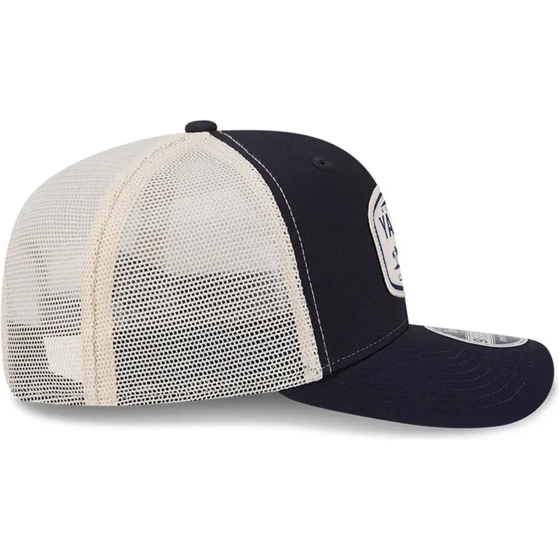 kepure-islenkta-tamsiai-melyna-snapback-9seventy-stretch-snap-patch-new-york-yankees-mlb-new-era
