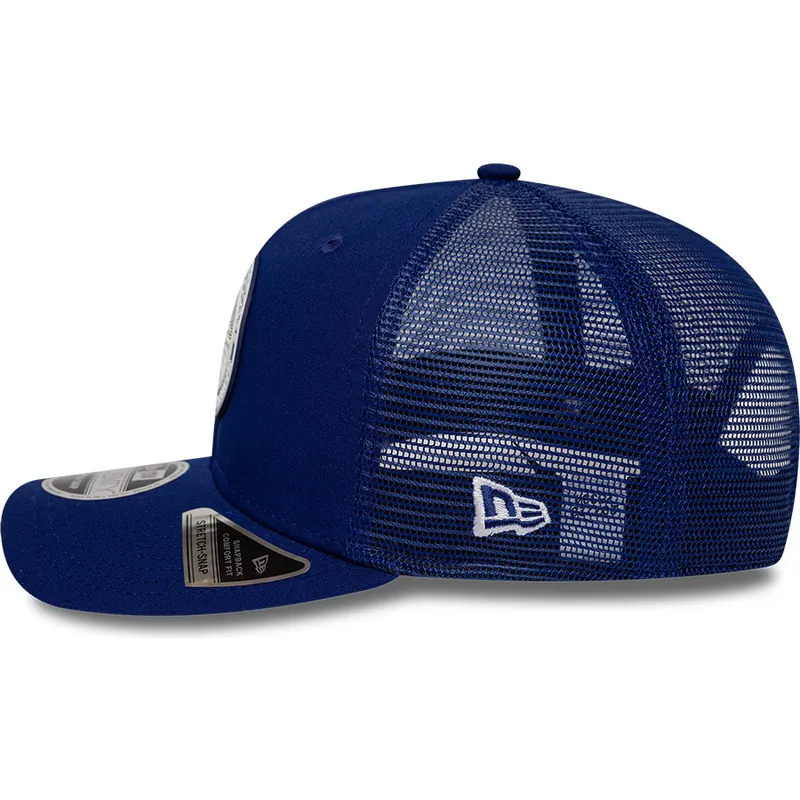 kepure-islenkta-melyna-snapback-9seventy-stretch-snap-circle-spring-training-los-angeles-dodgers-mlb-new-era
