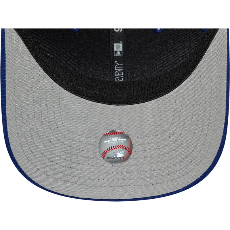 kepure-islenkta-melyna-snapback-9seventy-stretch-snap-circle-spring-training-los-angeles-dodgers-mlb-new-era