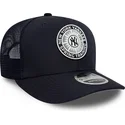 kepure-islenkta-tamsiai-melyna-snapback-9seventy-stretch-snap-circle-spring-training-new-york-yankees-mlb-new-era