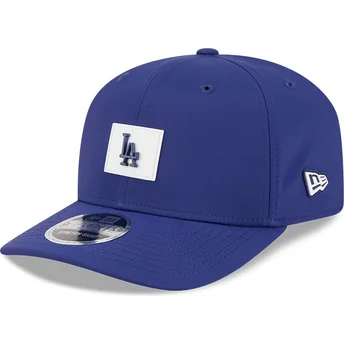 Niebieska czapka z zakrzywionym daszkiem snapback 9SEVENTY Stretch Snap Clubhouse Los Angeles Dodgers MLB New Era