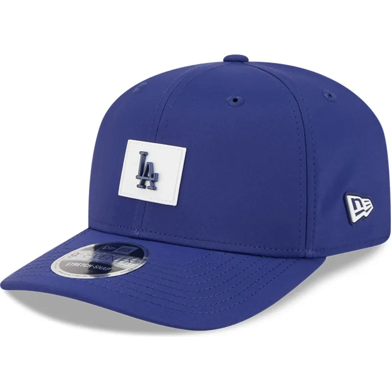 kepure-islenkta-melyna-snapback-9seventy-stretch-snap-clubhouse-los-angeles-dodgers-mlb-new-era
