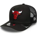 kepure-islenkta-juoda-snapback-9seventy-stretch-snap-eg-chicago-bulls-nba-new-era