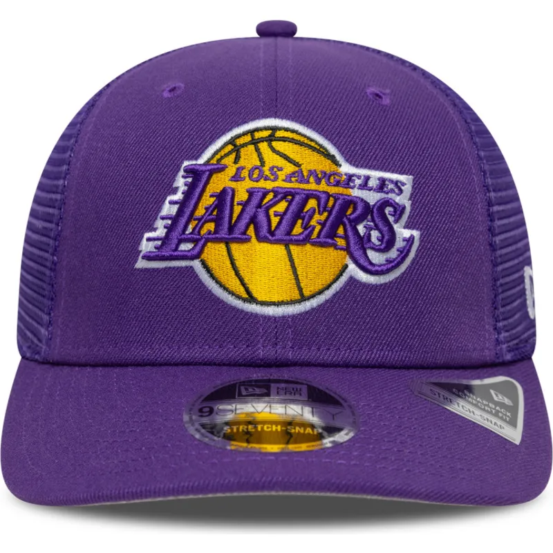 kepure-islenkta-violetine-snapback-9seventy-stretch-snap-eg-los-angeles-lakers-nba-new-era