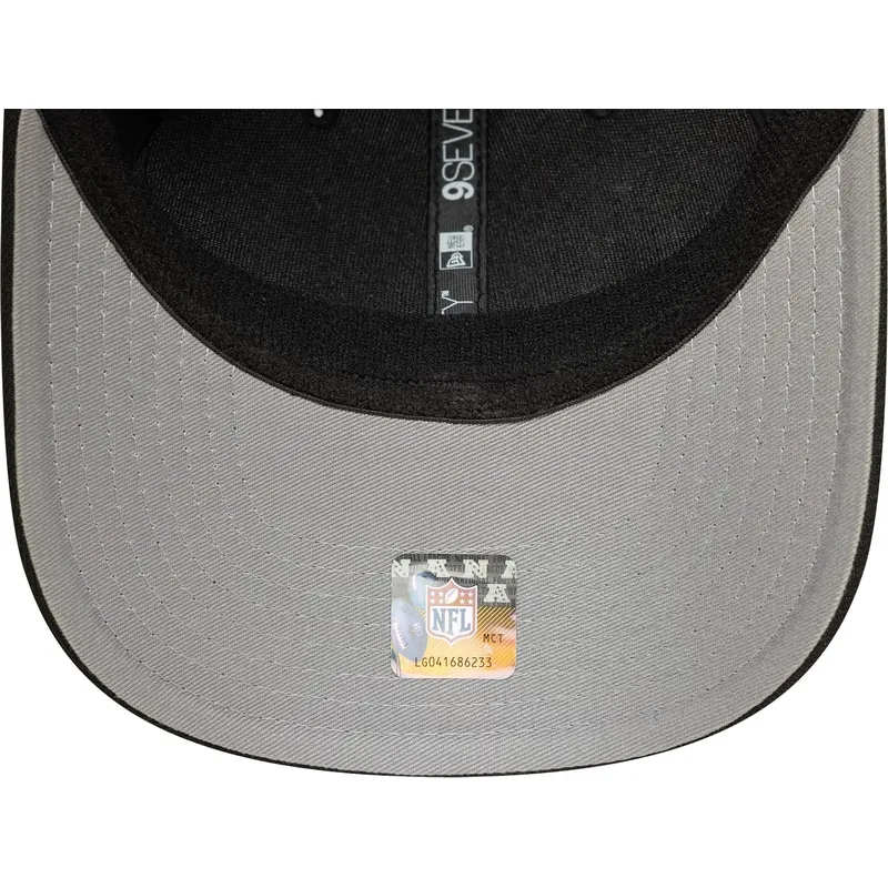 kepure-islenkta-juoda-snapback-9seventy-stretch-snap-eg-las-vegas-raiders-nhl-new-era