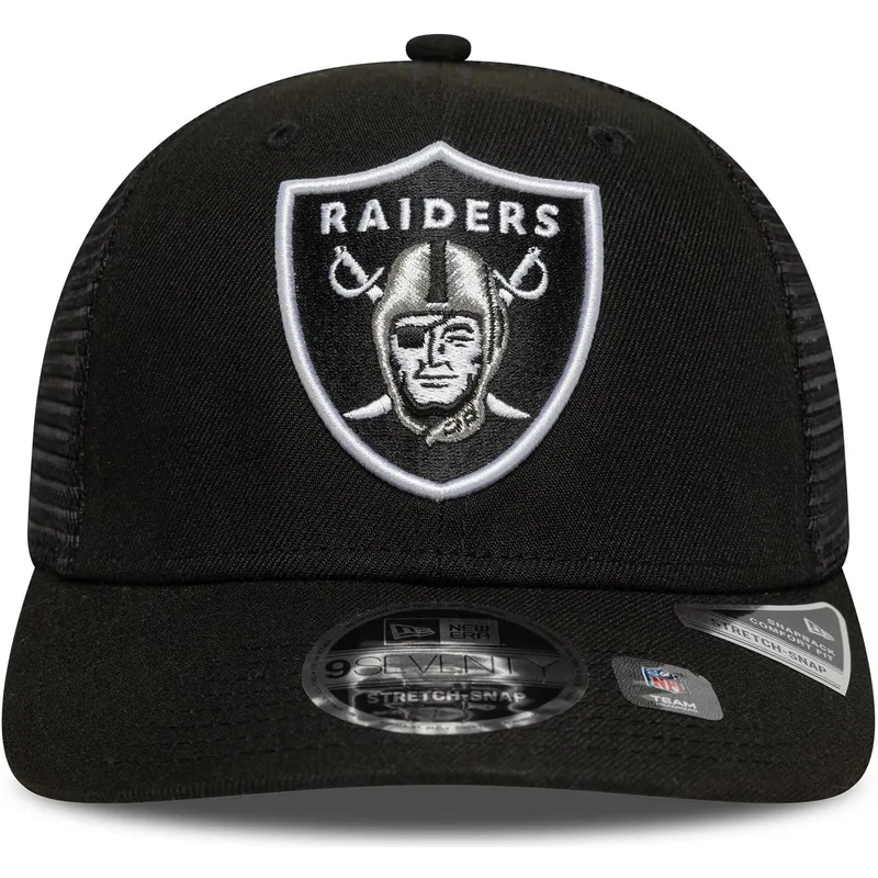 kepure-islenkta-juoda-snapback-9seventy-stretch-snap-eg-las-vegas-raiders-nhl-new-era