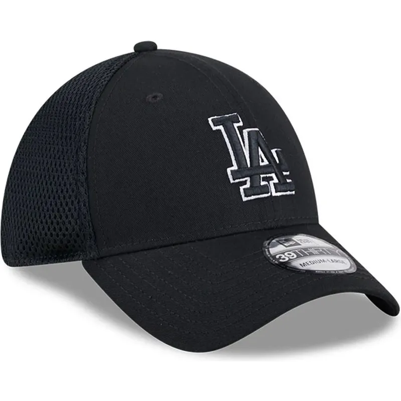 kepure-islenkta-juoda-priglundanti-39thirty-evergreen-neo-los-angeles-dodgers-mlb-new-era