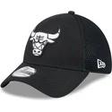 kepure-islenkta-juoda-priglundanti-39thirty-evergreen-neo-chicago-bulls-nba-new-era
