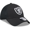 new-era-39thirty-evergreen-neo-las-vegas-raiders-nfl-black-fitted-trucker-hat
